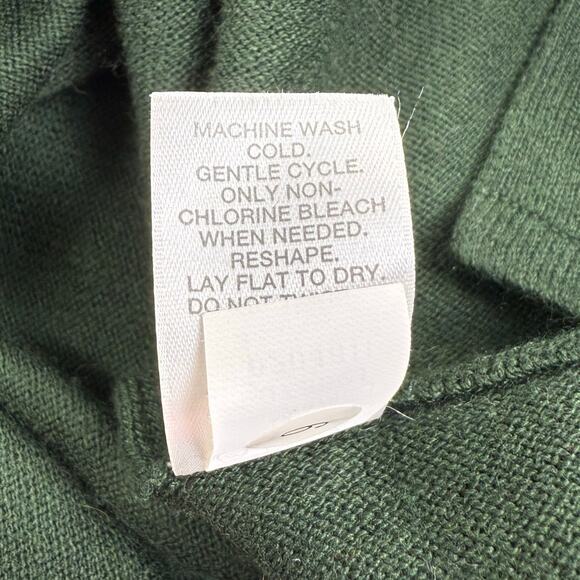 J Jill Women's Olivia Boatneck Tunic Sweater Large Hunter Green - Picture 10 of 12